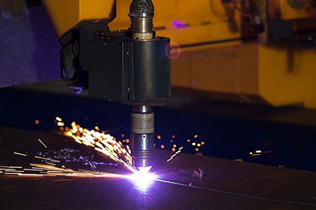 plasma cutting